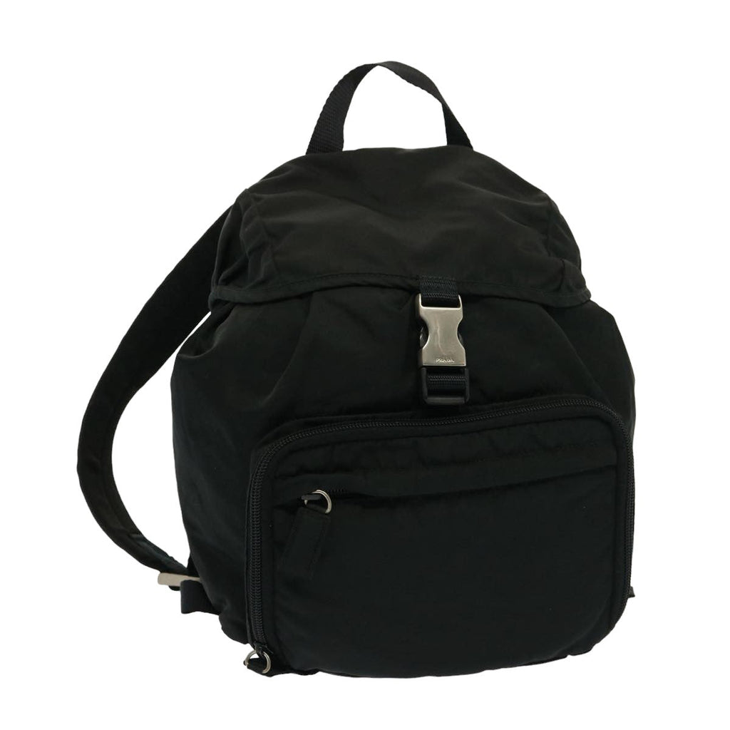 PRADA Shoulder Bag Nylon Black yk13259