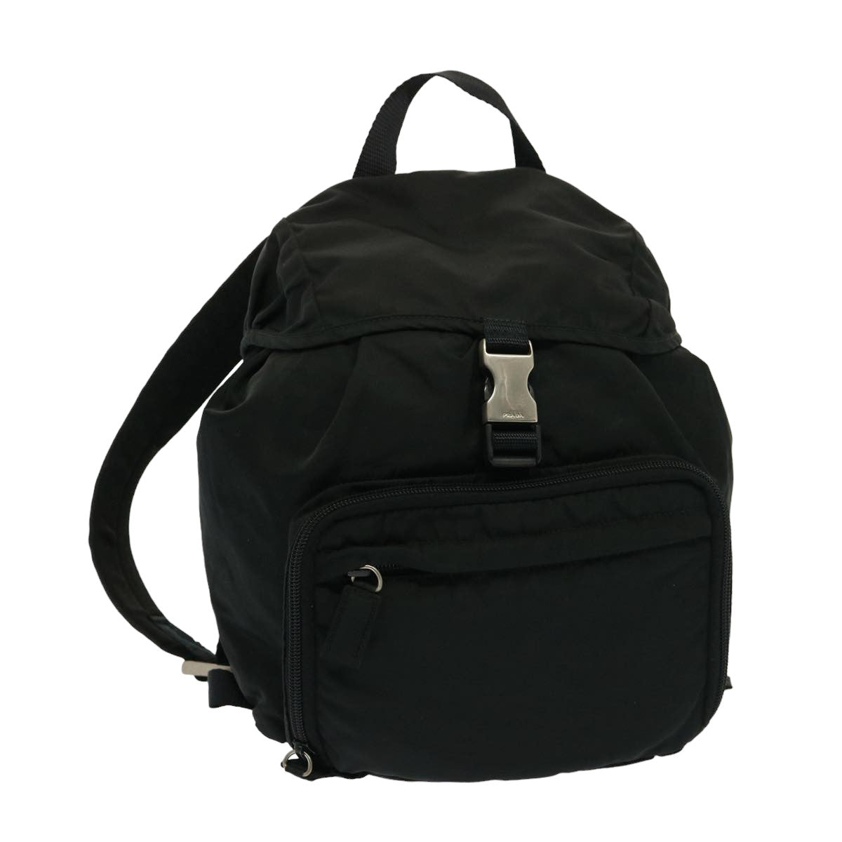 PRADA Shoulder Bag Nylon Black yk13259