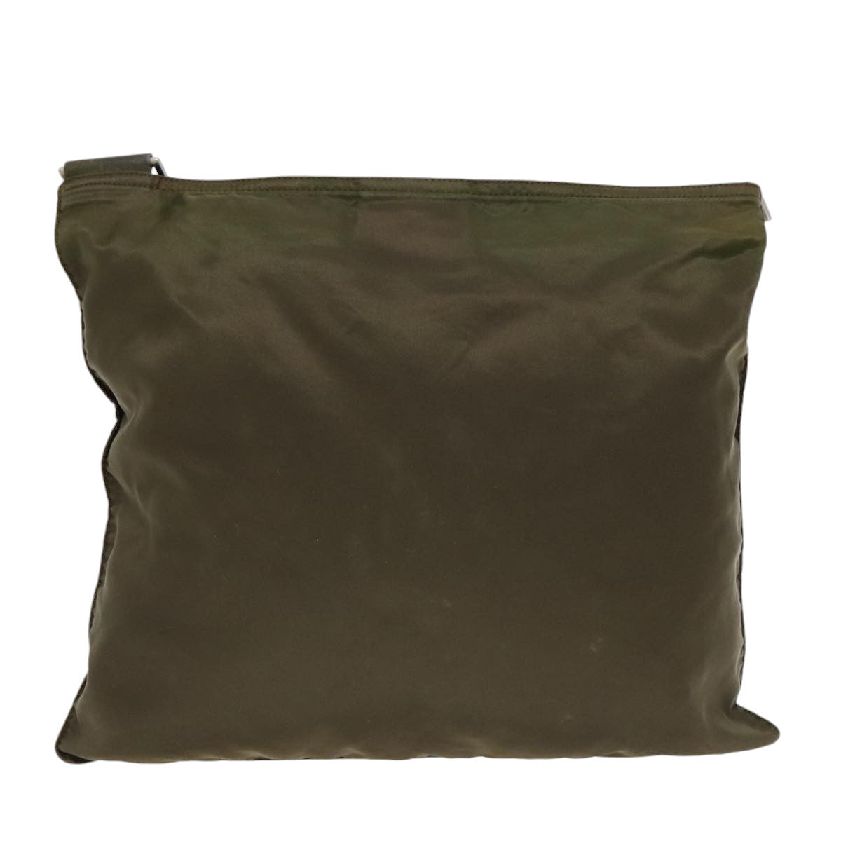 PRADA Shoulder Bag Nylon Khaki yk15402