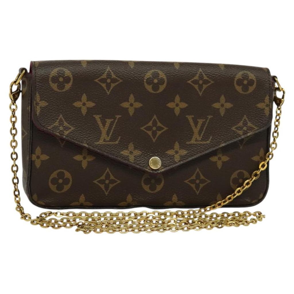 LOUIS VUITTON Monogram Wallet Pochette Felice Shoulder Bag M61276 yk18018