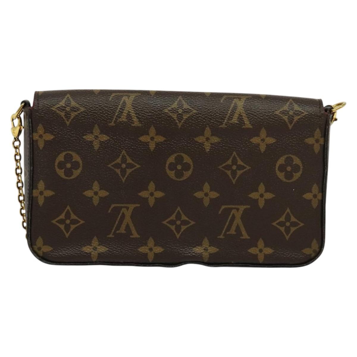 LOUIS VUITTON Monogram Wallet Pochette Felice Shoulder Bag M61276 yk18018