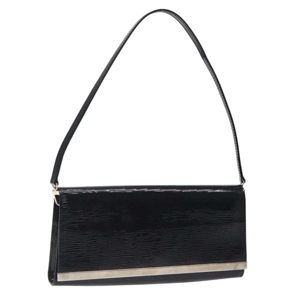 LOUIS VUITTON Electric Epi Pochette Sevigne Bag Black M4055N LV yk18368