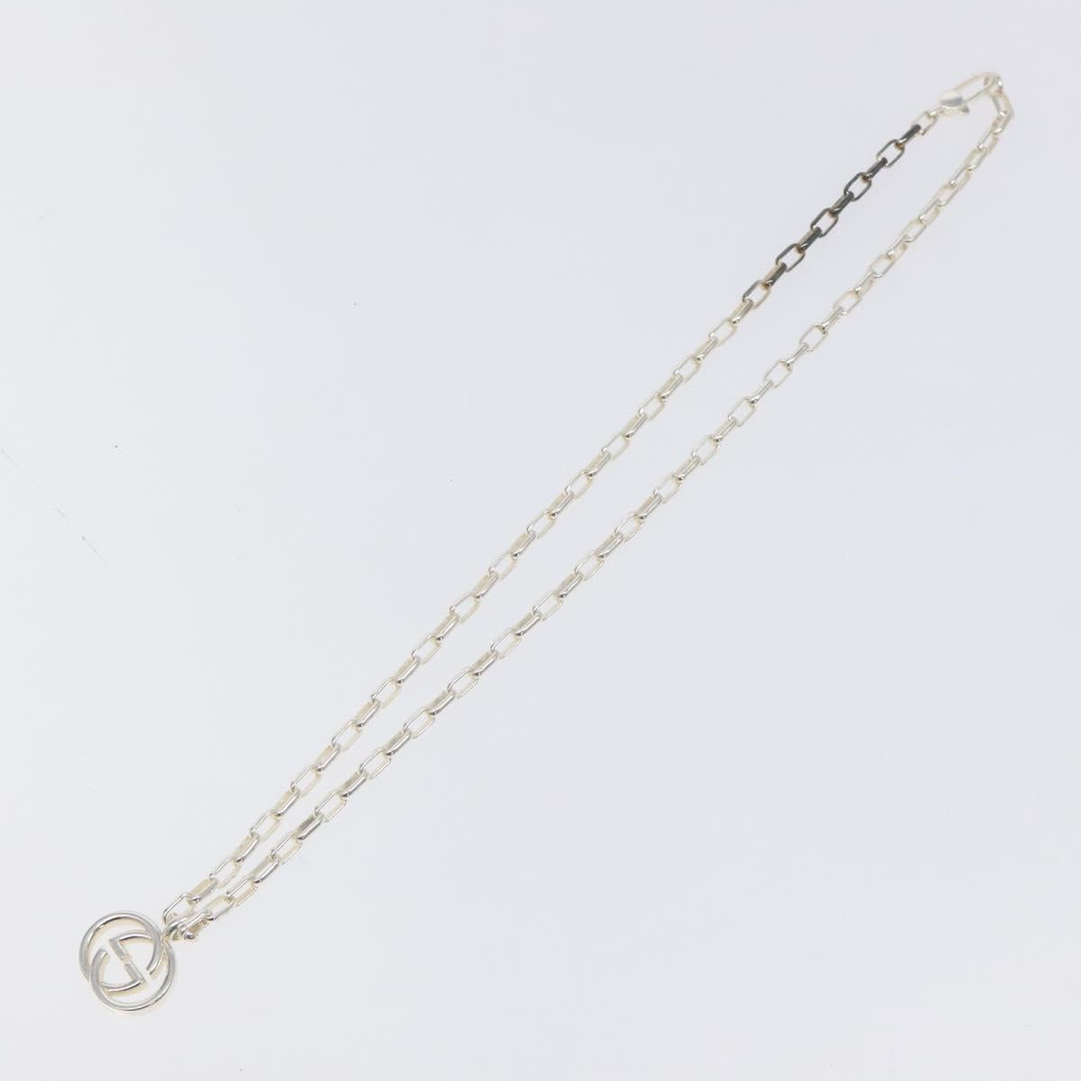 GUCCI Interlocking Necklace Ag925 Silver yk18400