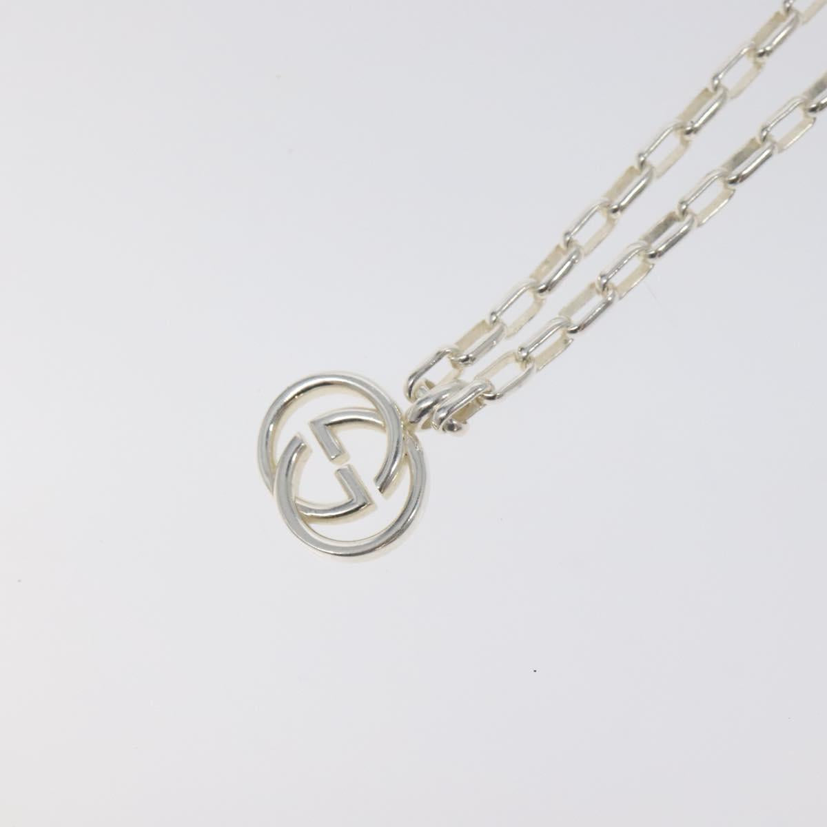GUCCI Interlocking Necklace Ag925 Silver yk18400