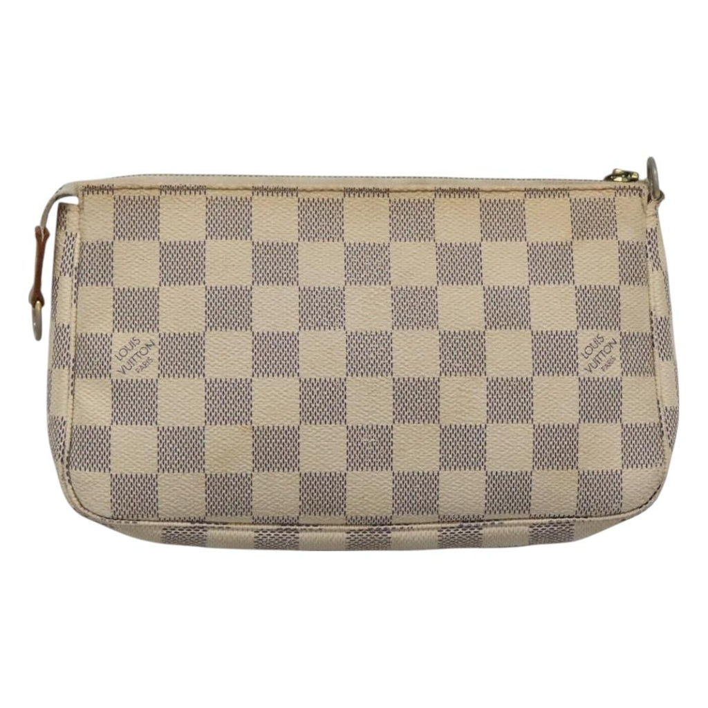LOUIS VUITTON Damier Azur Pochette Accessoires Pouch N51986 LV yk18508