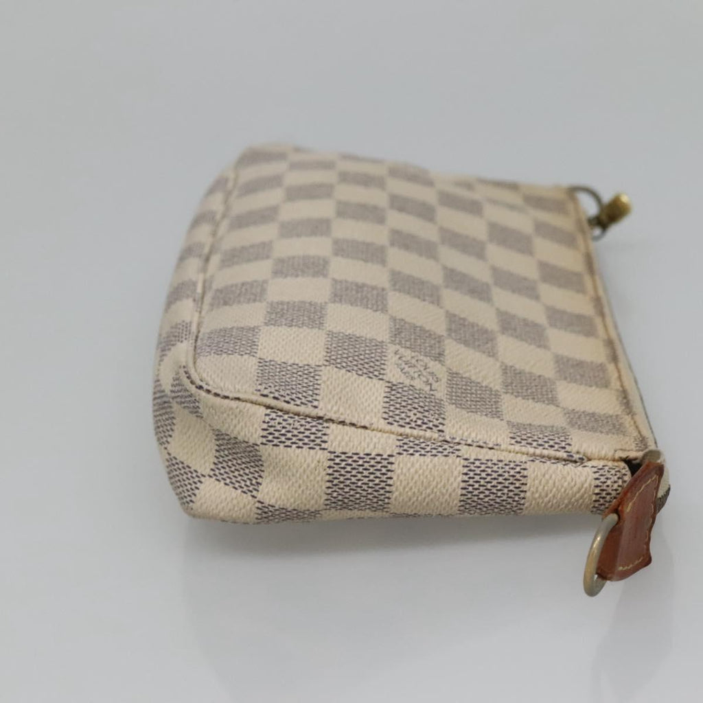 LOUIS VUITTON Damier Azur Pochette Accessoires Pouch N51986 LV yk18508