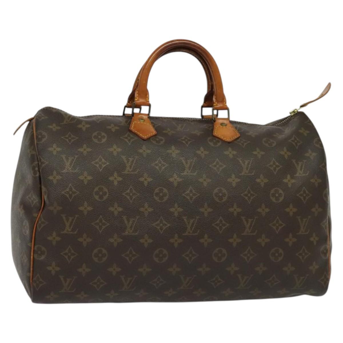 LOUIS VUITTON Monogram Speedy 40 Hand Bag M41522 LV yk18562