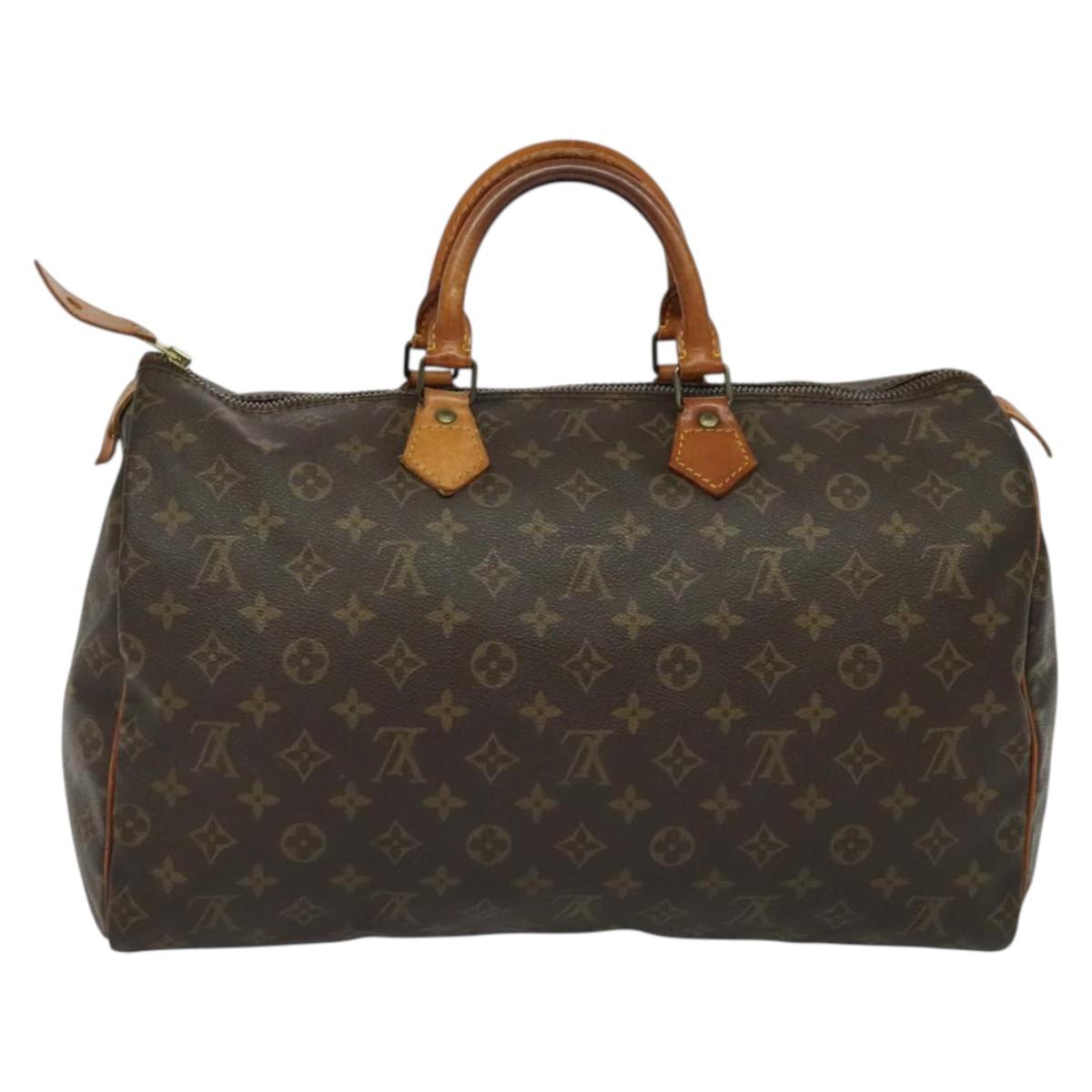 LOUIS VUITTON Monogram Speedy 40 Hand Bag M41522 LV yk18562