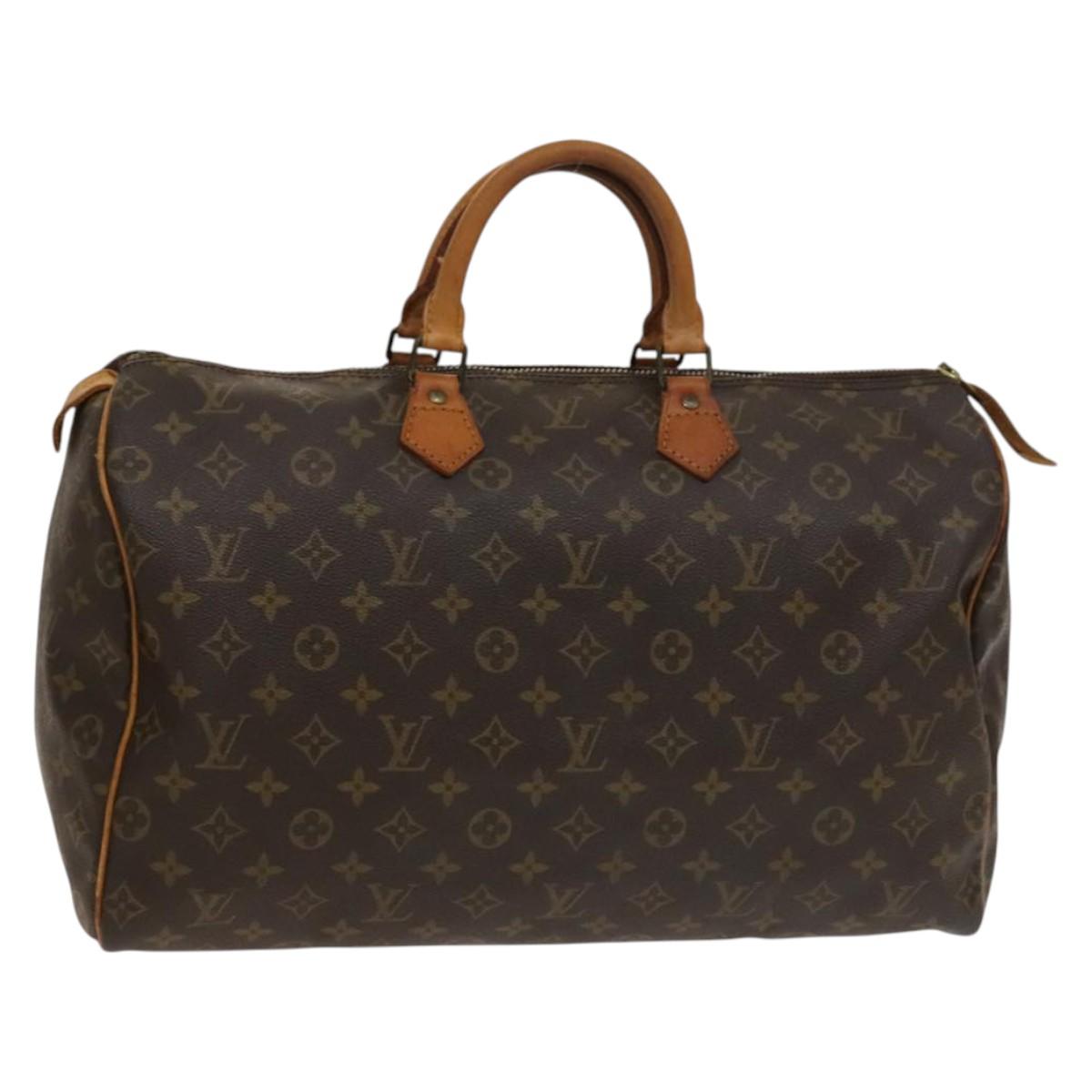 LOUIS VUITTON Monogram Speedy 40 Hand Bag M41522 LV yk18826