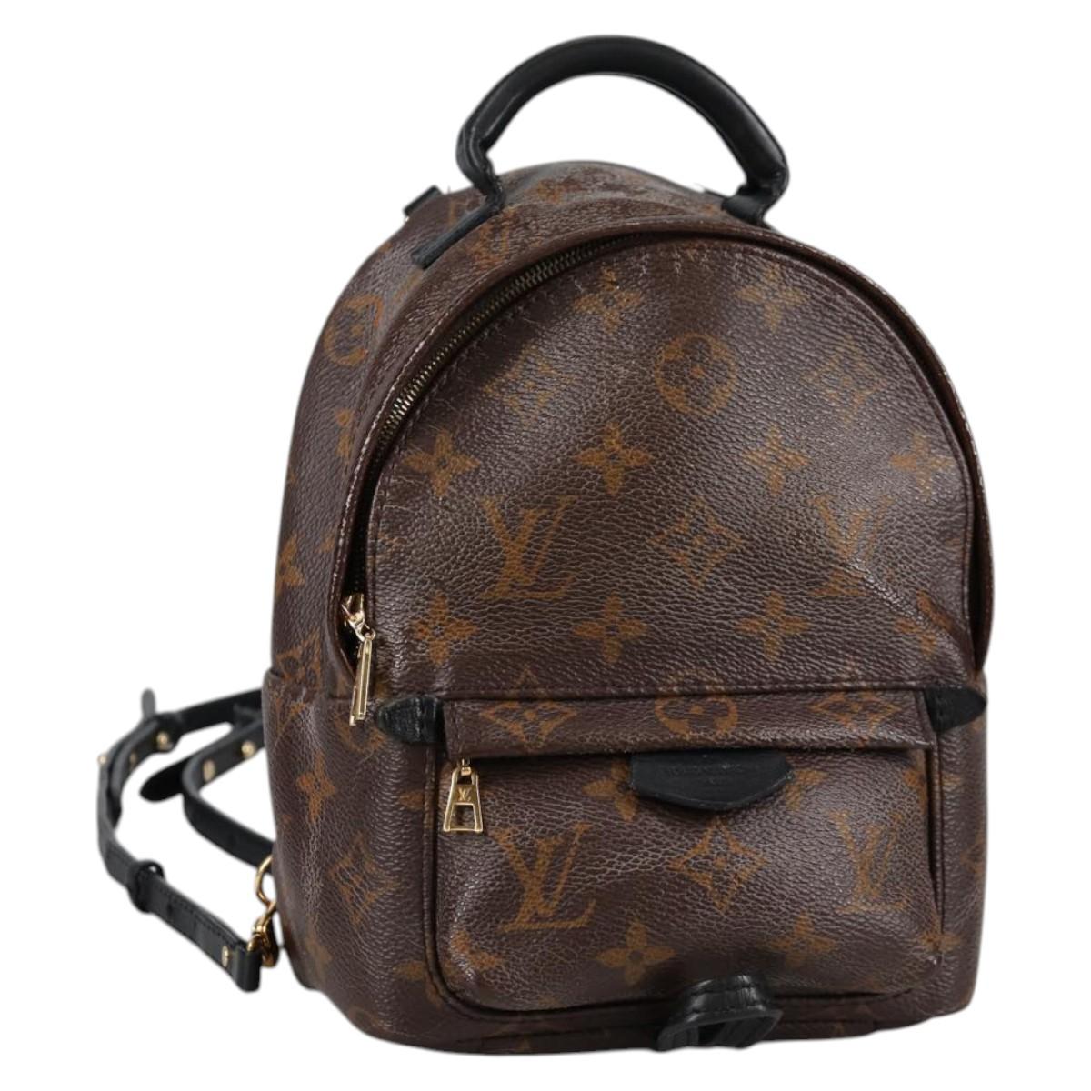 LOUIS VUITTON Monogram Palm Springs MINI Backpack M44873 LV yk19084