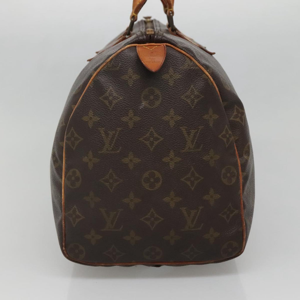LOUIS VUITTON Monogram Speedy 35 Hand Bag M41524 LV yk19222