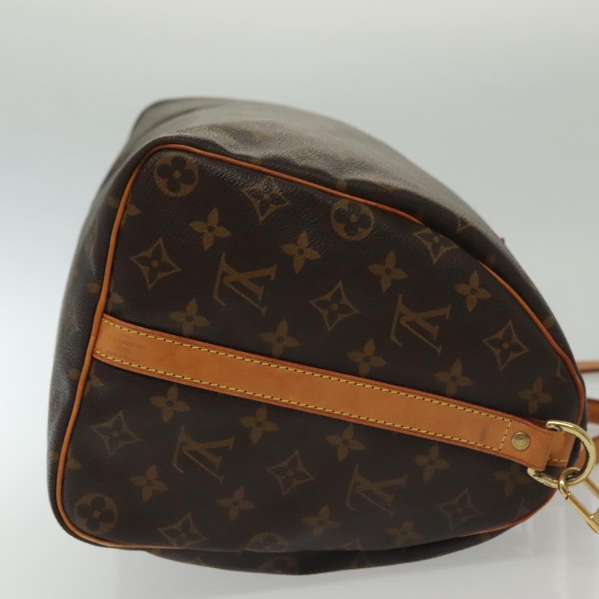 LOUIS VUITTON Monogram Speedy Bandouliere 35 Hand Bag M40392 LV yk19226