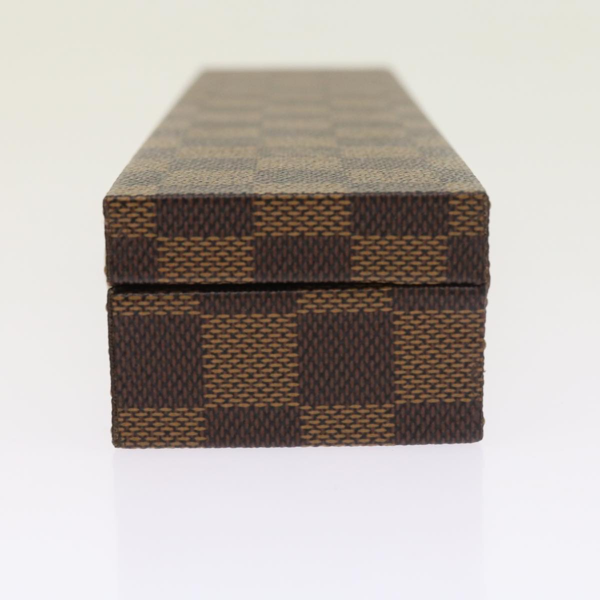 LOUIS VUITTON Damier Ebene Watch Case Trunk LV yk8757SV